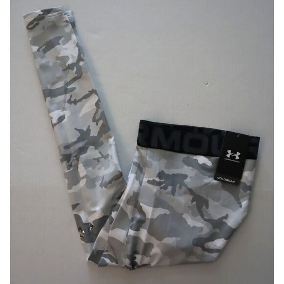 Under Armour 1381747 Men's Sz L Camo Cold Gear Infrared Compression Leggings - Picture 10 of 11